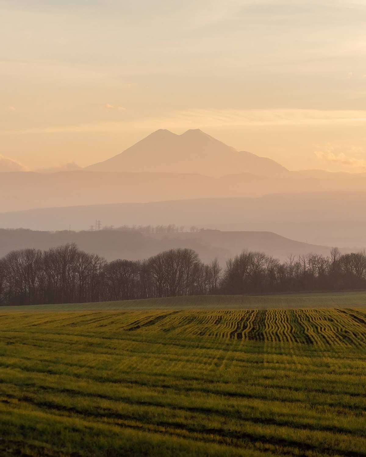 кавказ, кмв, кавказские минеральные воды, эльбрус, горы, закат, поле, Zakharov Armen