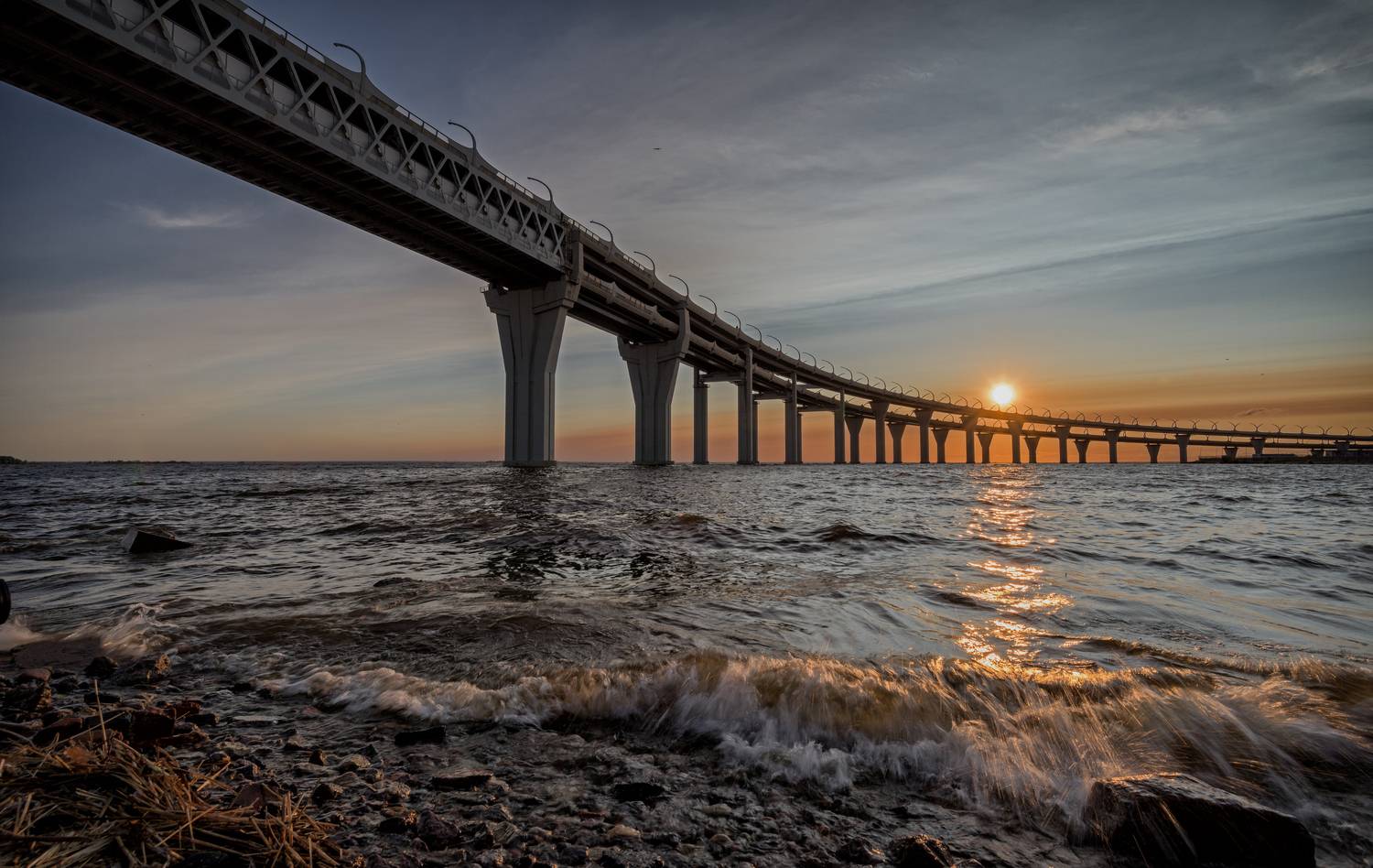 спб., зсд., закат., Тихонов Дмитрий