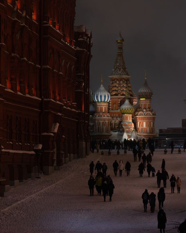 москва, кремль Храм Василия Блаженого фото превью