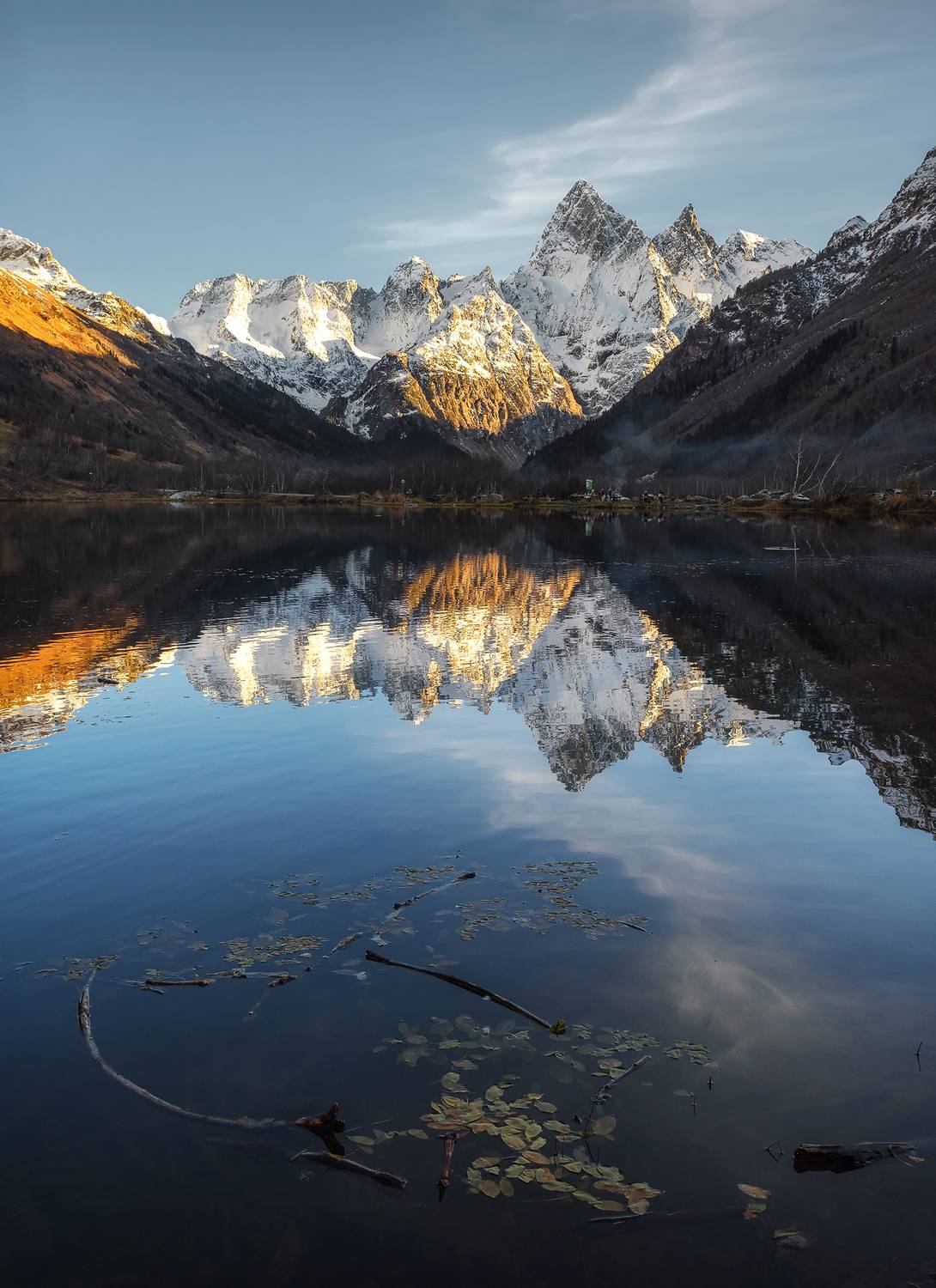 кавказ, горы, карачаево-черкесия, кчр, домбай, осень в горах, горное озеро, горы на закате, гоначхир, туманлыкель, туманлы-кель, Zakharov Armen