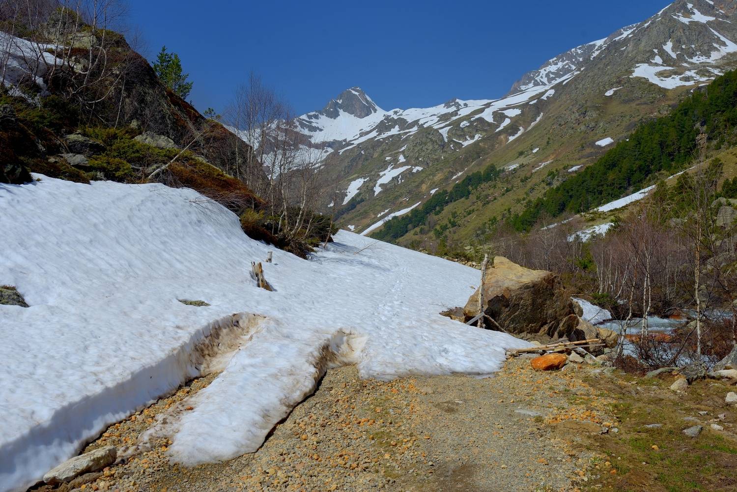 горы весна кавказ, Александр Жарников