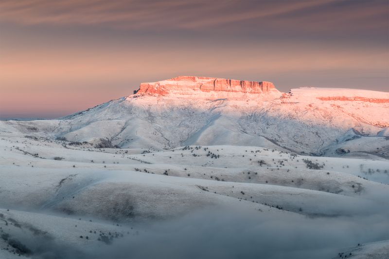 кавказ, кабардино-балкария, эльбрус, джилы-су, главный кавказский хребет, рассвет, бермамыт, малый бермамыт, плато, плато бермамыт Малый Бермамыт, Приэльбрусье фото превью