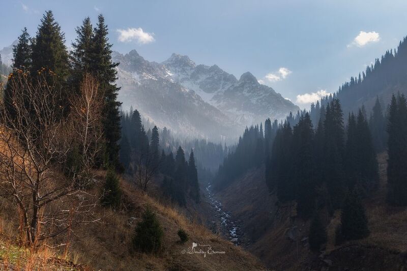 горы, осень, природа, пейзаж Горными дорогами... фото превью