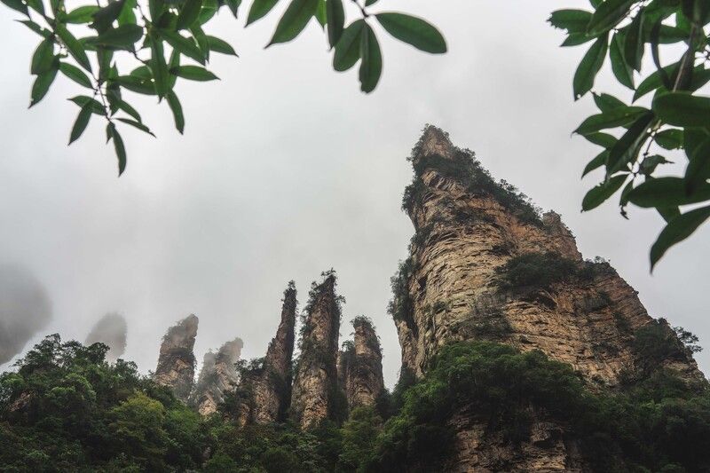 Завораживающий мир каменных Исполинов Чжанцзяцзе… The fascinating world of the stone Giants of Zhangjiajie... фото превью