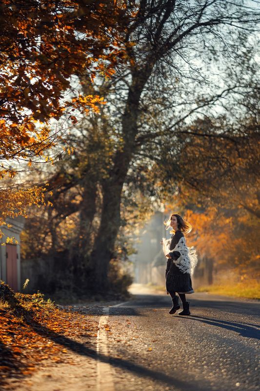 Саша и Осень фото превью