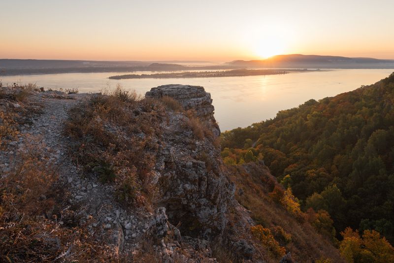 гора Верблюд, национальный парк Самарская лука фото превью