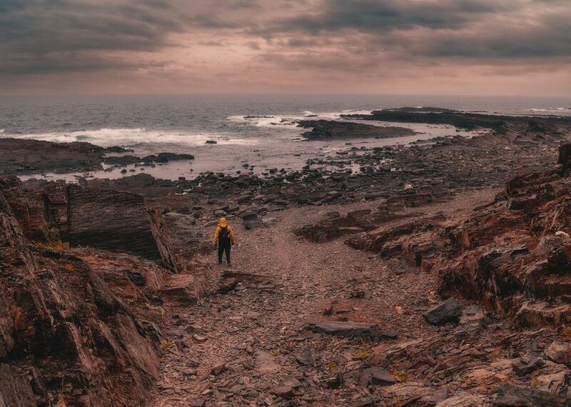 север лето кекурский баренцево море рыбачий Холодное море фото превью