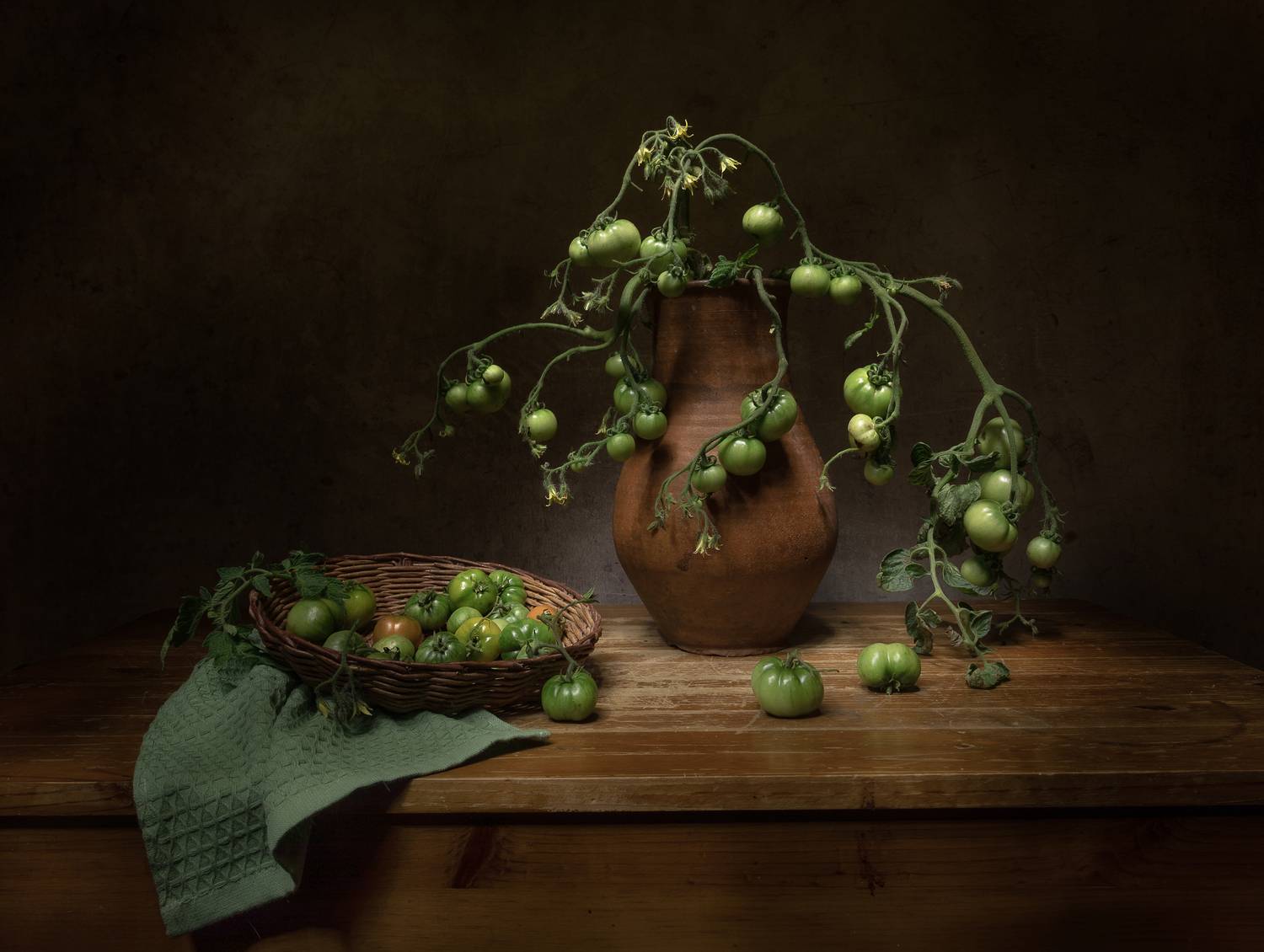 натюрморт, помидоры, Татьяна Феденкова