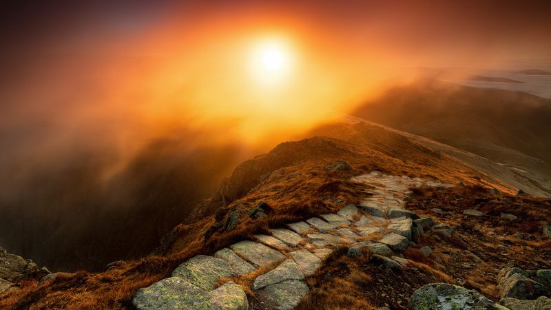 Mountain sun.. фото превью