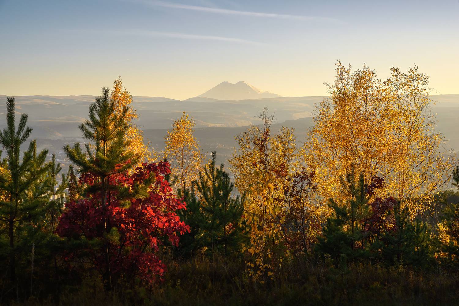 кавказ, кавказские минеральные воды, кмв, кисловодск, эльбрус, горы осенью, осень в горах, осень, краски осени, Zakharov Armen