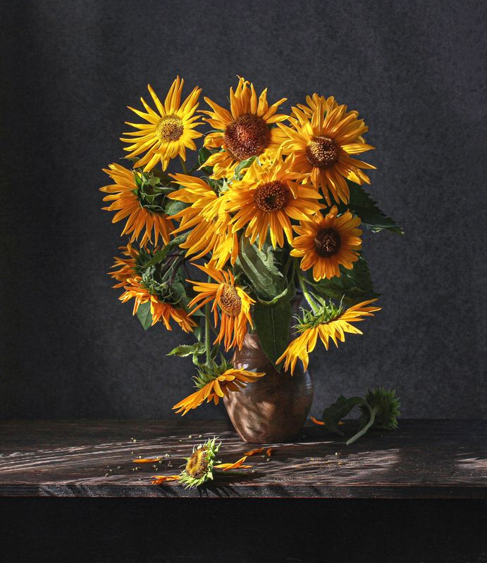 Опять подсолнухи...) фото превью