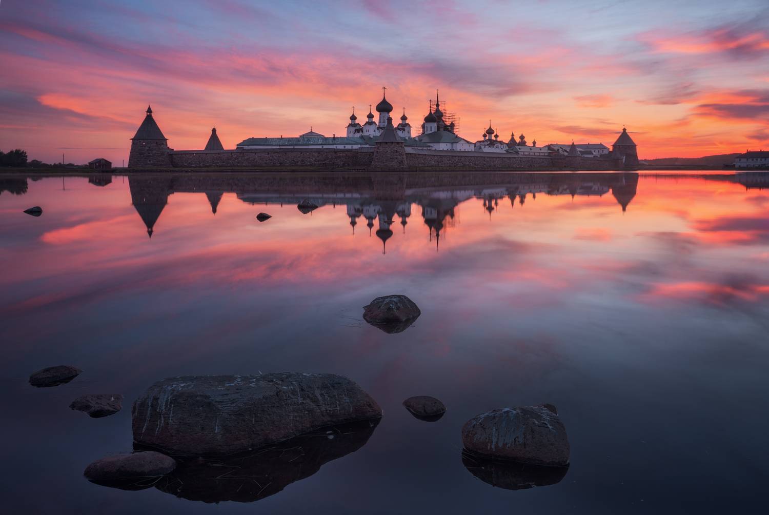 Соловки Соловецкий_монастырь белые_ночи Архангельская_область Белое_море, Дмитрий Шишкин