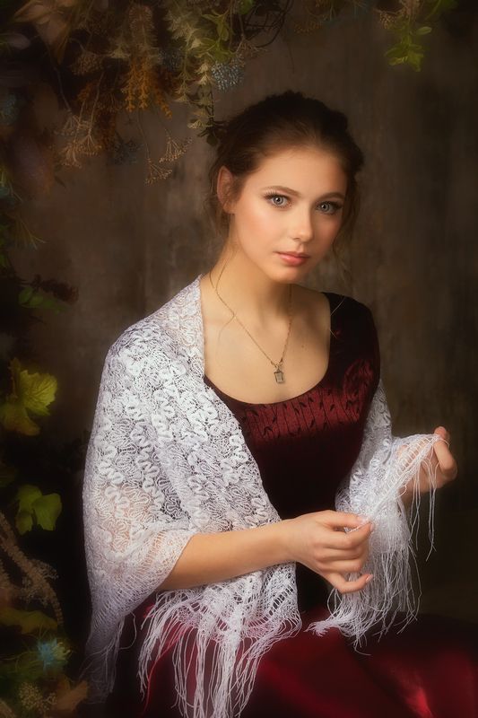 портрет, девушка Портретное фото превью