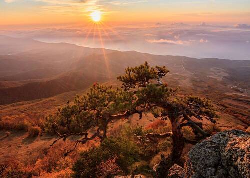 Рассвет на Демерджи