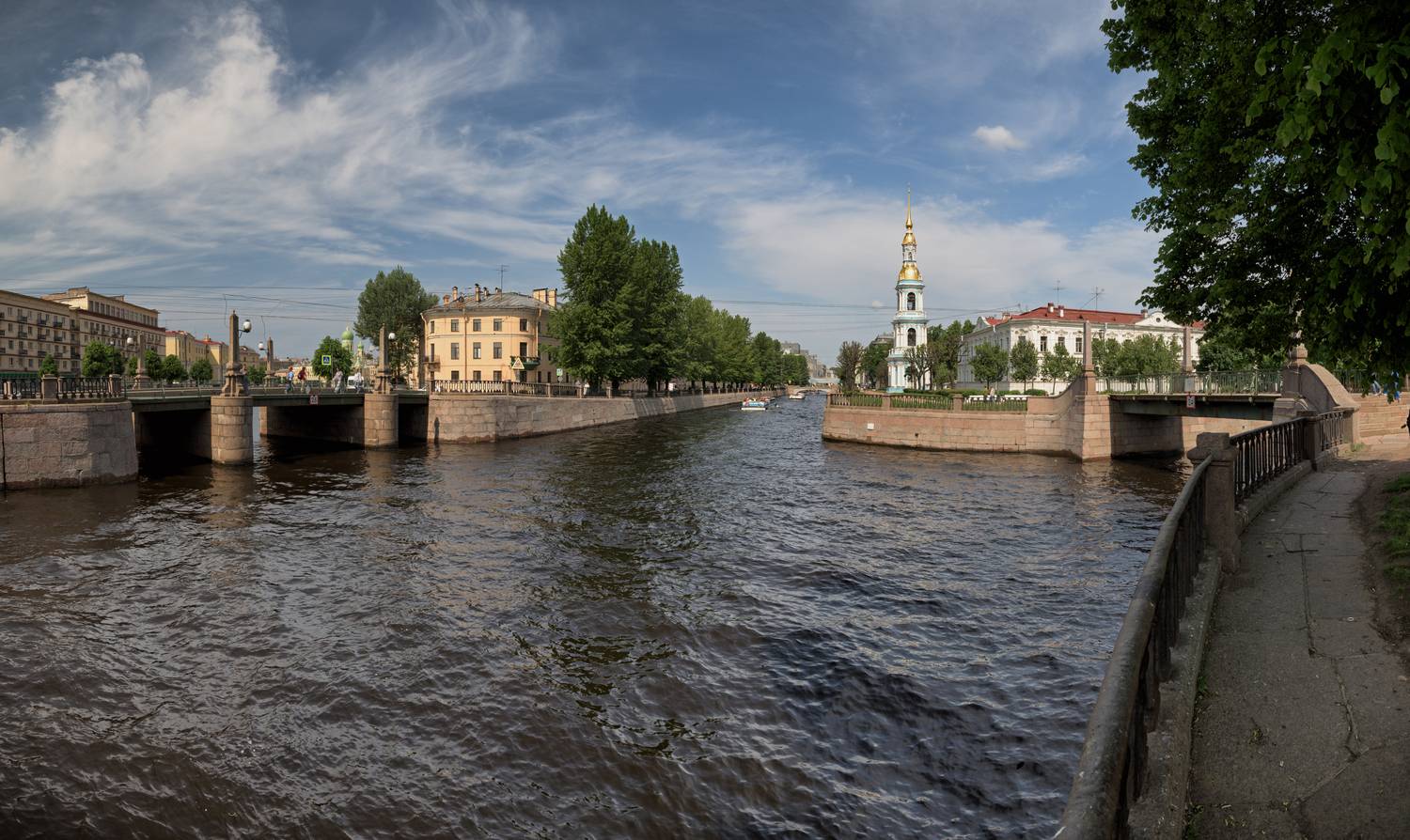 спб., семимостье., панорама., Тихонов Дмитрий