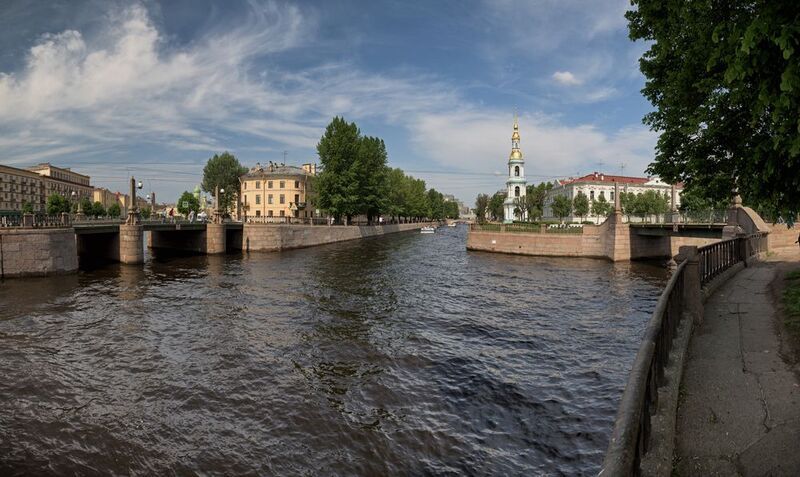 спб., семимостье., панорама.  фото превью