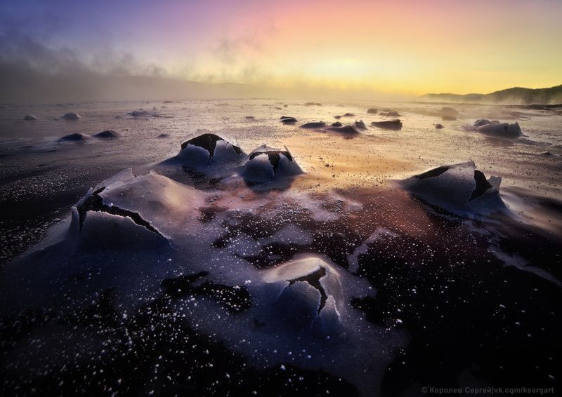 север, кольский полуостров, зима, лед, снег, Зимние \\ фото превью