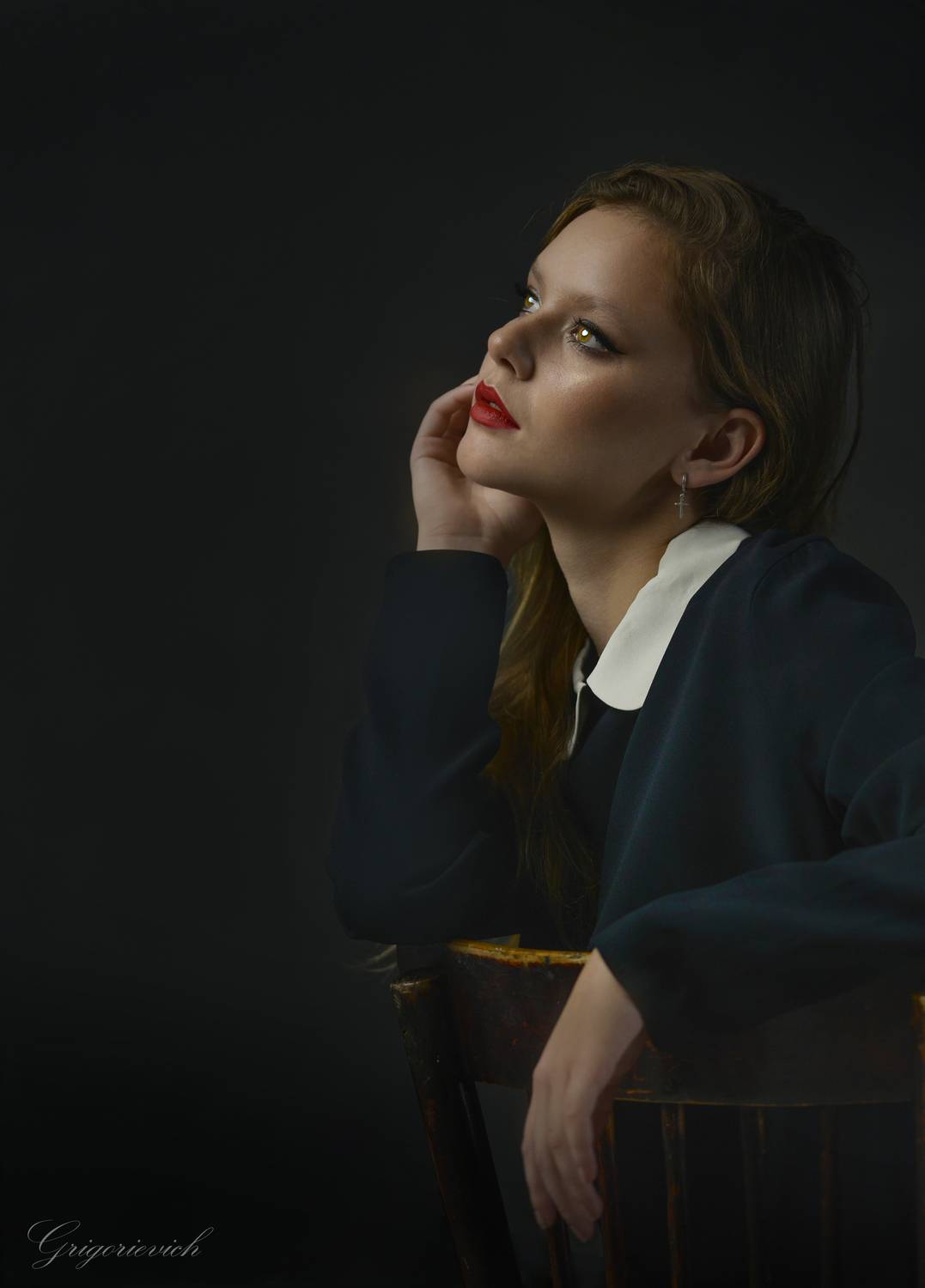 девушка. портрет. красота. глаза., Урасов Олег