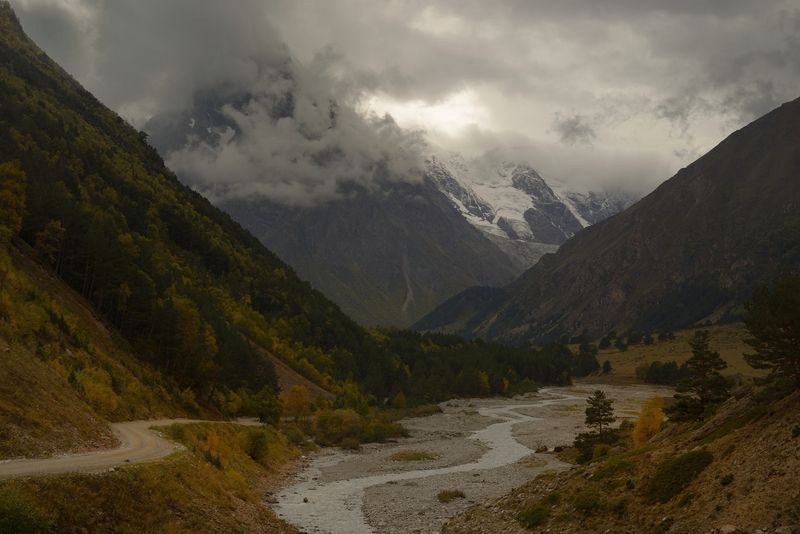 Осень в горах Кавказа фото превью