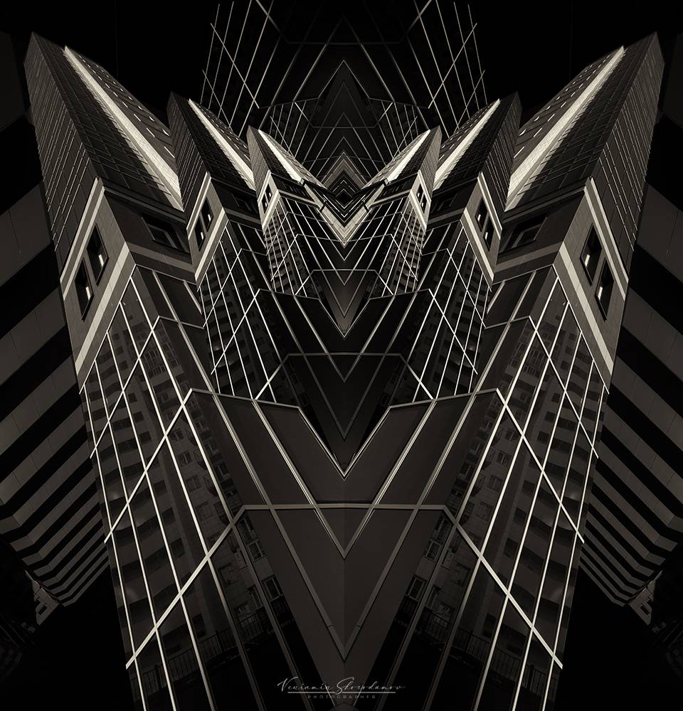 градографика, город, архитектура, ч/б, vensk, Скородумов Вениамин