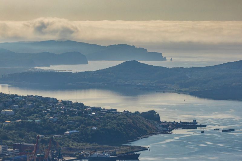 камчатка, петропавловск камчатский, авачинская бухта С океана стелился туман.. фото превью