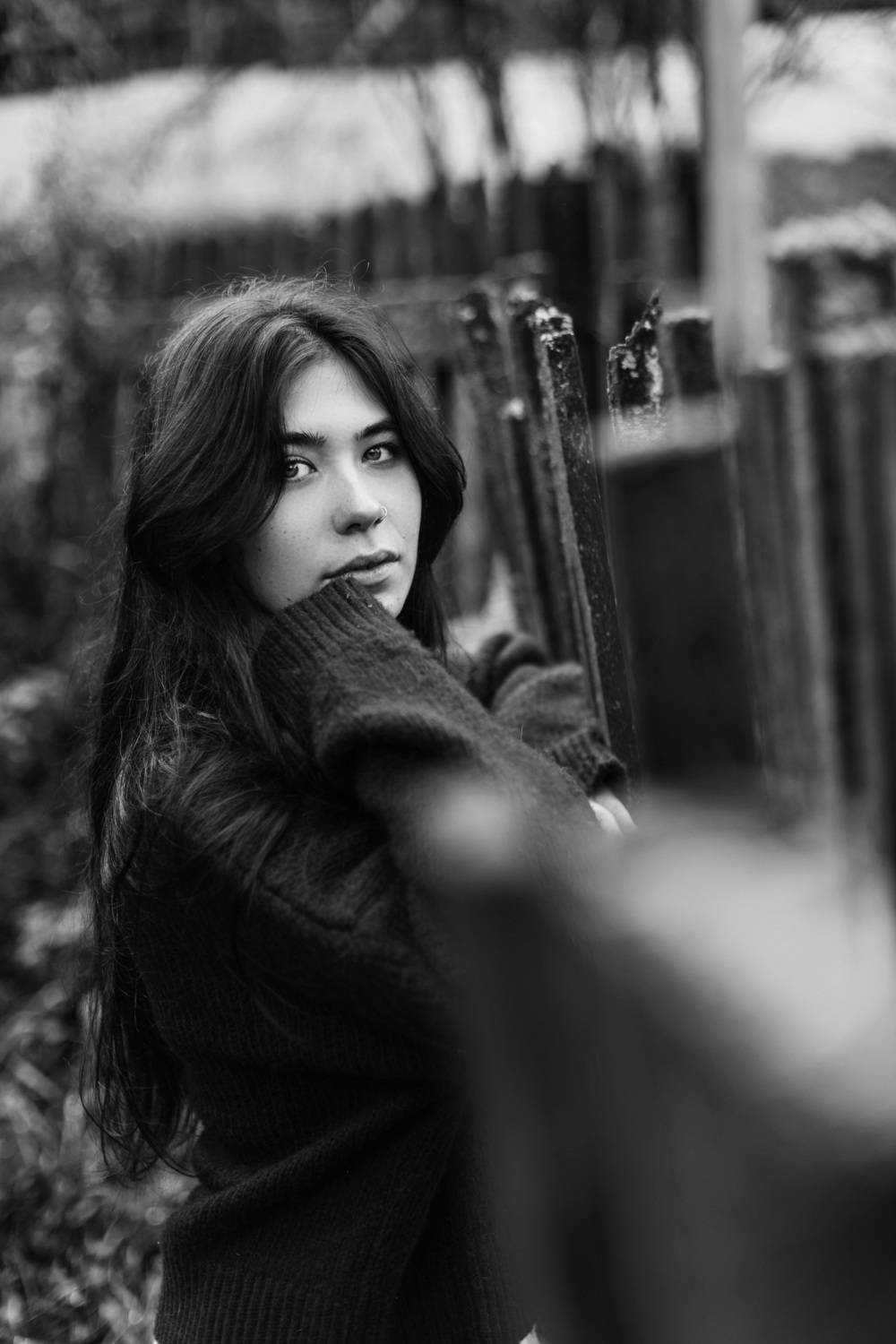 женский портрет на природе, Ажакина Ольга