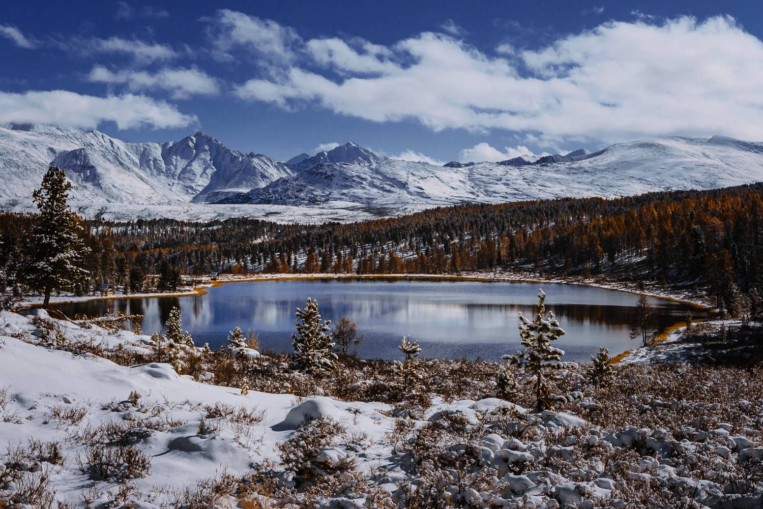 озеро, киделю, горы, алтай, горный алтай, россия, russia, Martyshkin Alexey