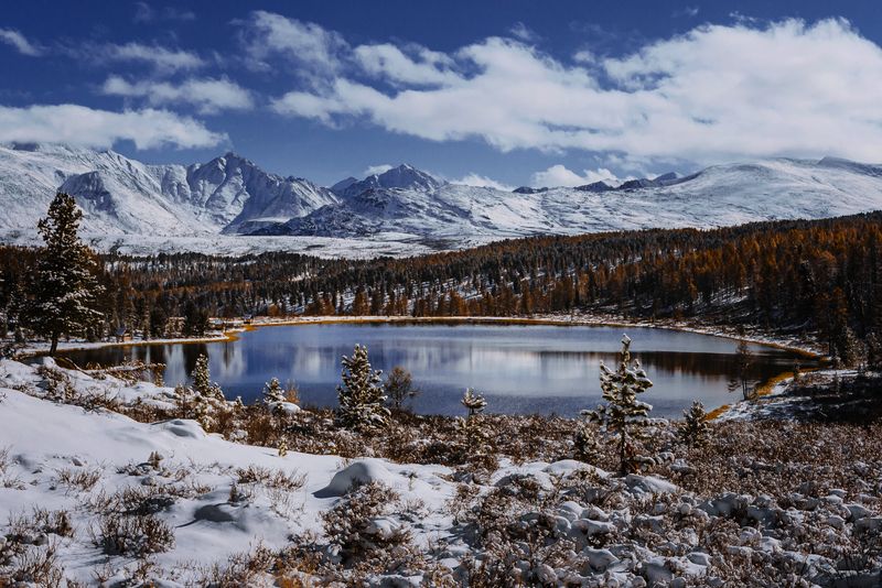 озеро, киделю, горы, алтай, горный алтай, россия, russia Озеро Киделю Горный Алтай фото превью