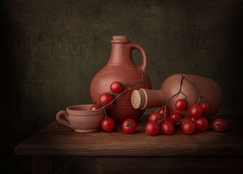 Still life, light, Sweet, tomatoes, red Sweet tomatoes фото превью