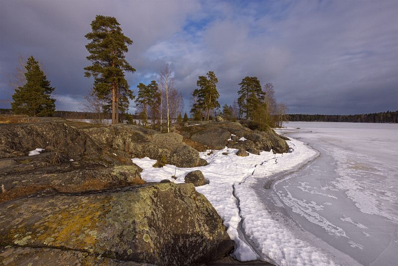 Весенние краски Вуоксы фото превью