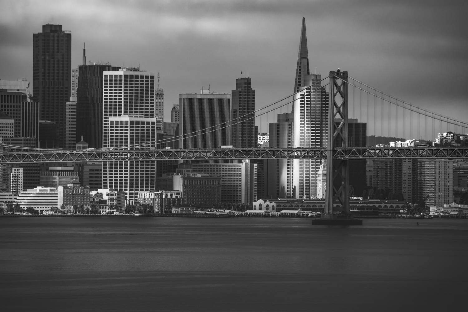 #Photograph #Sky #City #Skyscraper #Urban area #Monochrome photography #Metropolitan area #Bridge #High-rise building #Cityscape, Shpek Andrey