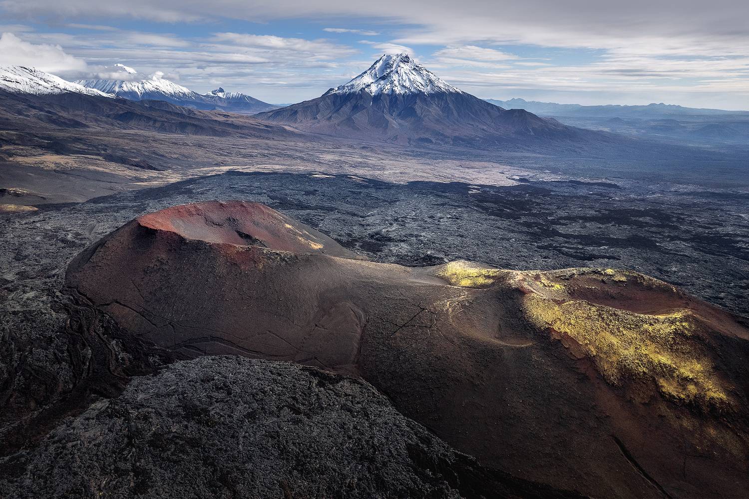 камчатка, мертвы лес, лавовое поле, толбачик, Дмитрий Купрацевич