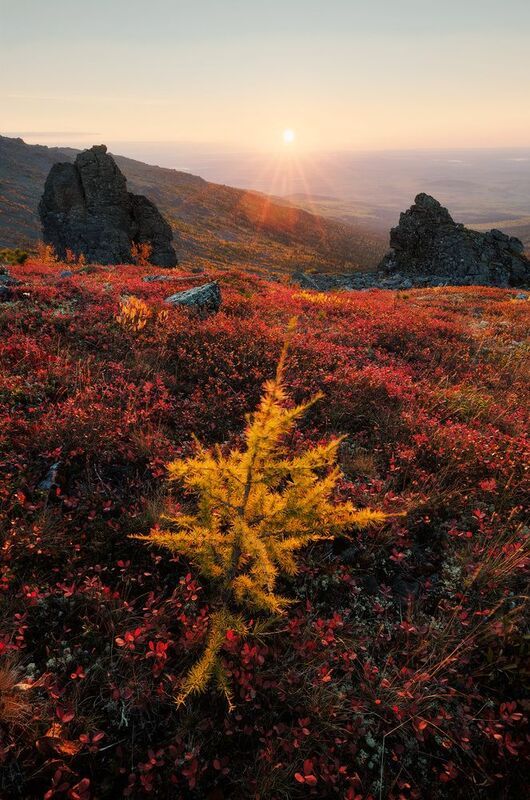 Северный Урал, Урал, Серебрянка, Серебрянский камень, Конжак, Конжаковский камень Осень на Северном Урале фото превью