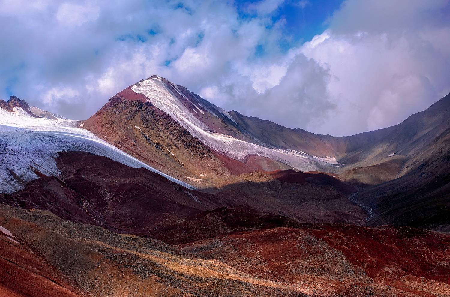 кыргызстан, памиро-алай,  перевал путешественников (4150м), Элина Магалимова