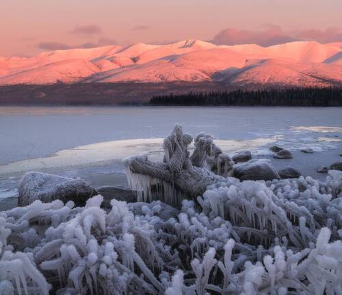 Закат на Имандре