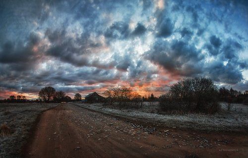 На рассвете