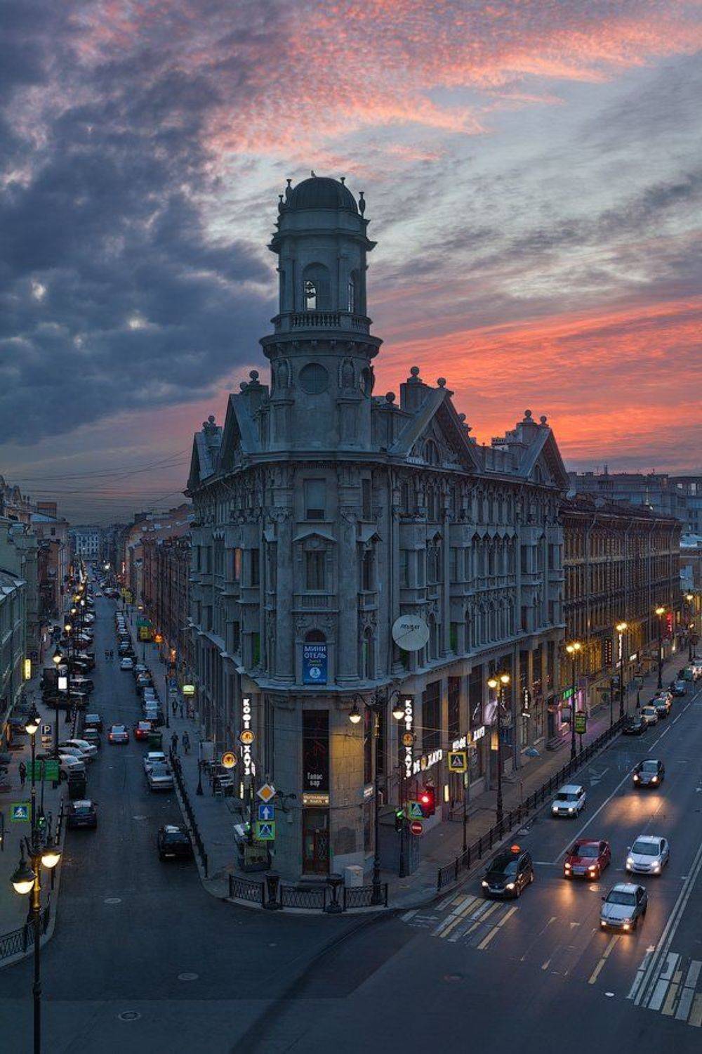 5 углов, Загородный проспект, Питер, Рассвет, Санкт-Петербург, Ул. Рубинштейна, Alex Darkside