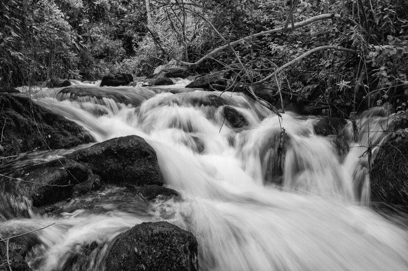 вода, длинная выдержка, линии, природа, пейзаж *** фото превью
