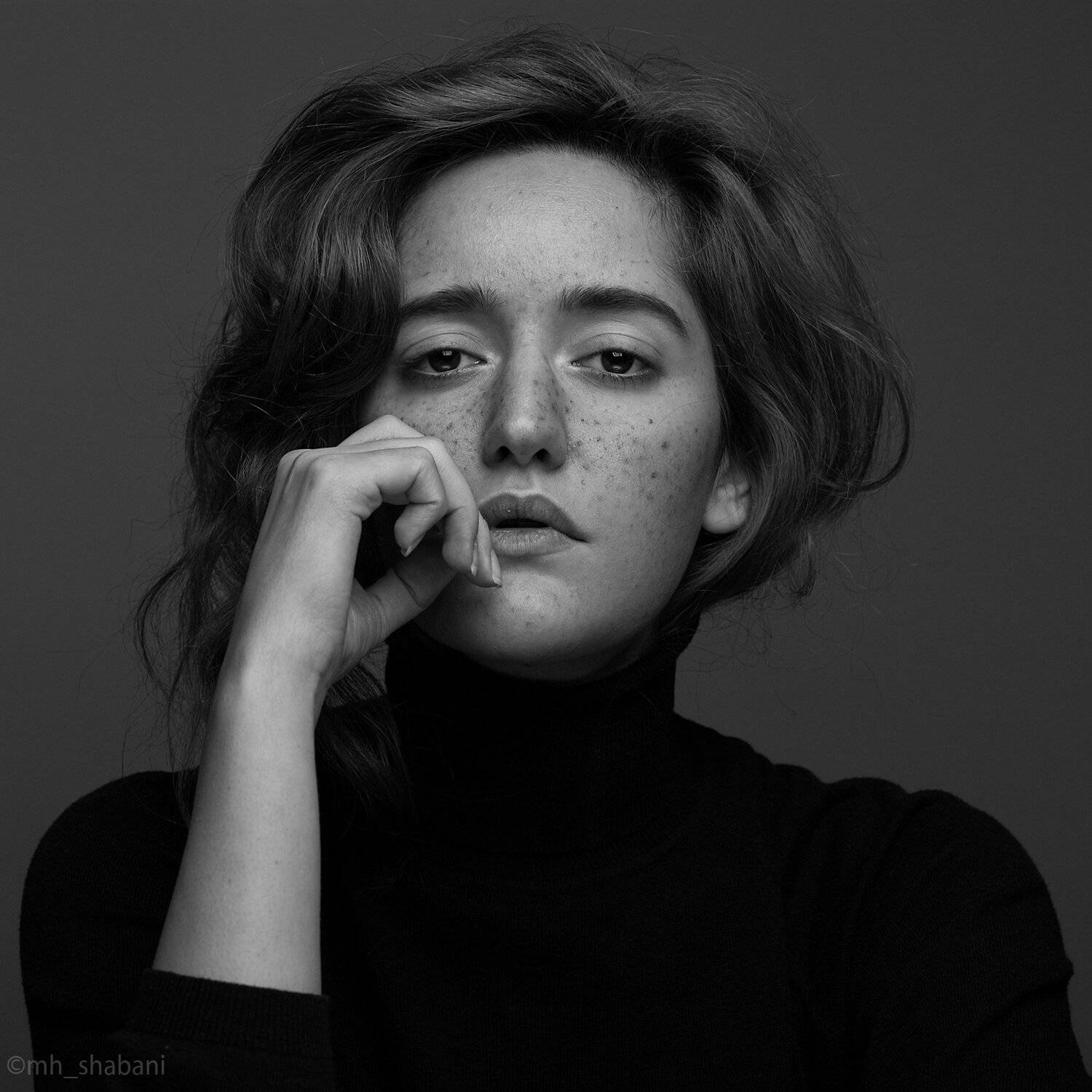 portrait, iranian, model, girl, face, eyes, moody,, mohammad hossein