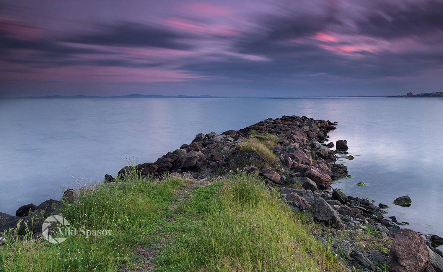 Beach, Black sea, Bulgaria, Clouds, Coast, Coastline, Colorful, Long exposure, Nessebar, Rocky beach, Sunset, Nikola Spasov
