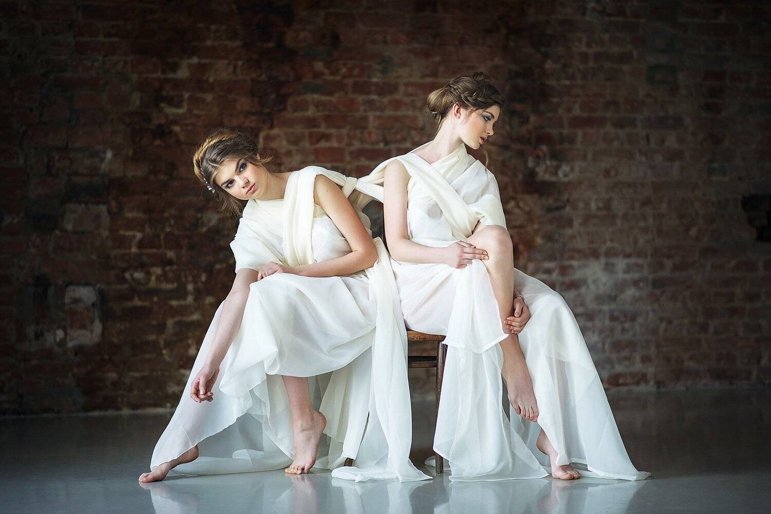 art, portrait, twins, арт, портрет, Артем Гринев