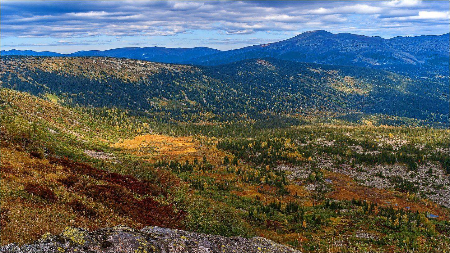 пейзаж горы осень Кузнецкий Алатау, Александр Потапов
