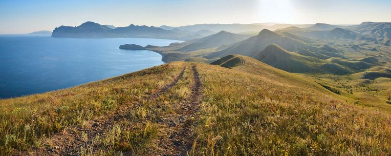 крым, лето В краю голубых холмов фото превью
