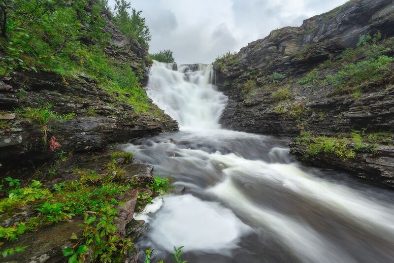 Водопад на ПО Средний фото превью