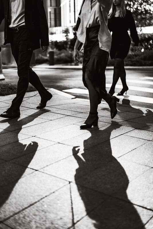 Один солнечный день в осеннем Москва-Сити фото превью