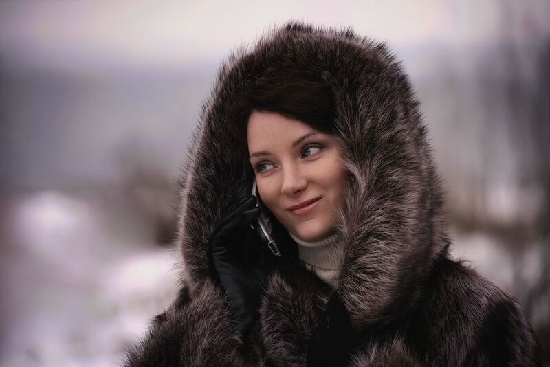 Зимний разговор.. фото превью