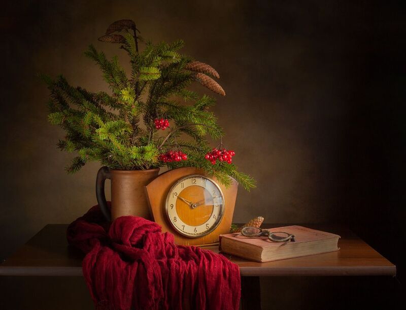 Зимнее утро фото превью