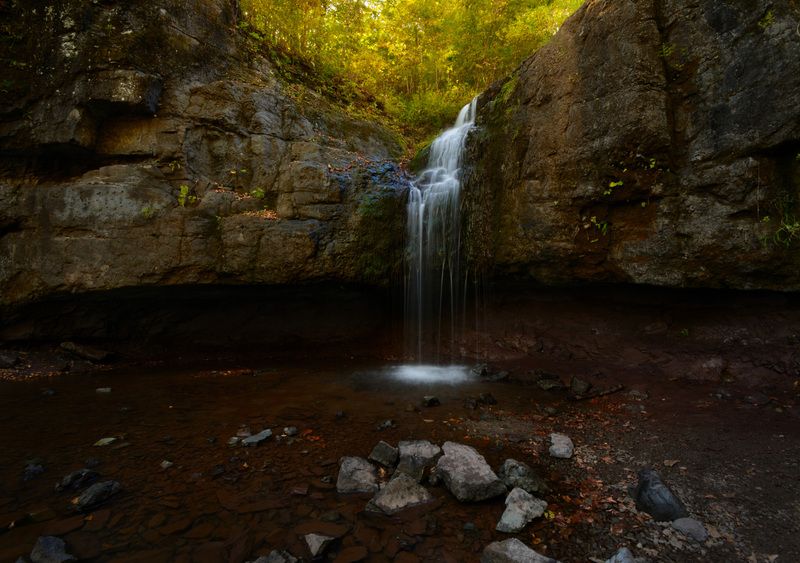 приморье Кравцовский водопад. фото превью