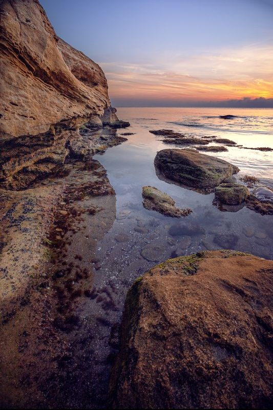 Where the sky meets the sea, time stop фото превью