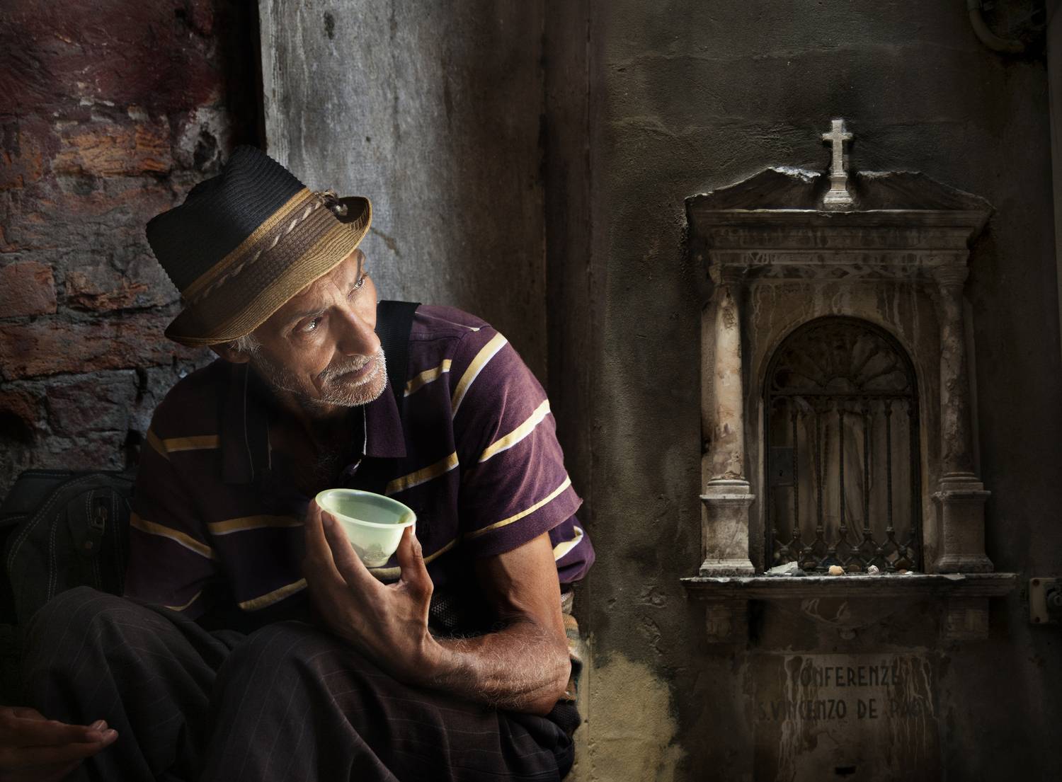 улица, сюжет, просящий, венеция, италия, Ходос Илья